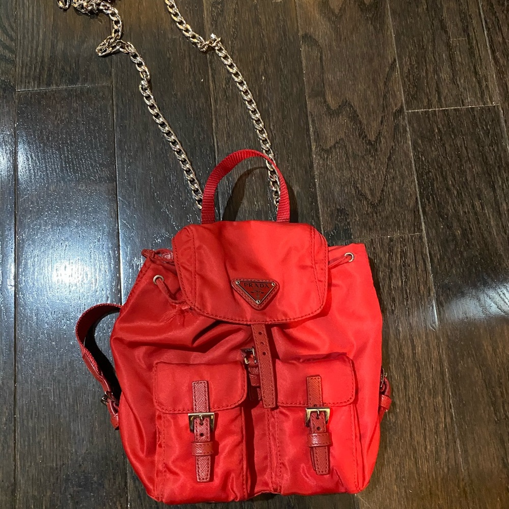 PRADA NYLON CROSSBODY BAG